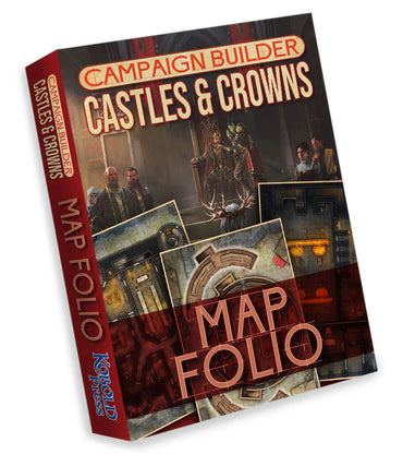 Campaign Builder: Castles & Crowns - Map Folio (Hardcover)