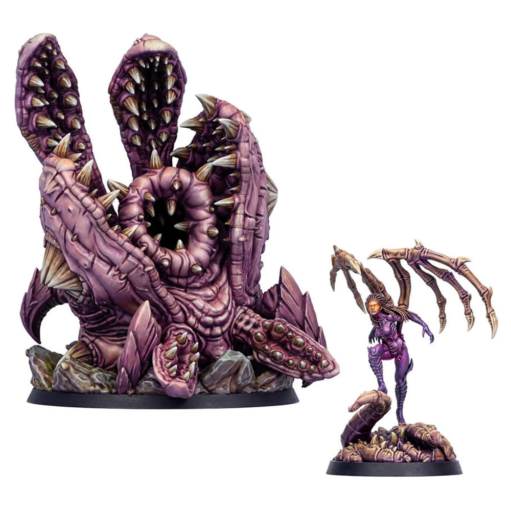 StarCraft Tabletop Miniatures Game Kerrigan & Omega Worm