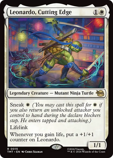 Leonardo, Cutting Edge [Teenage Mutant Ninja Turtles]