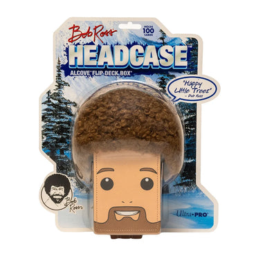 Bob Ross - HEADCASE™ ALCOVE® Flip DECK BOX® Card Container for Tabletop Gaming