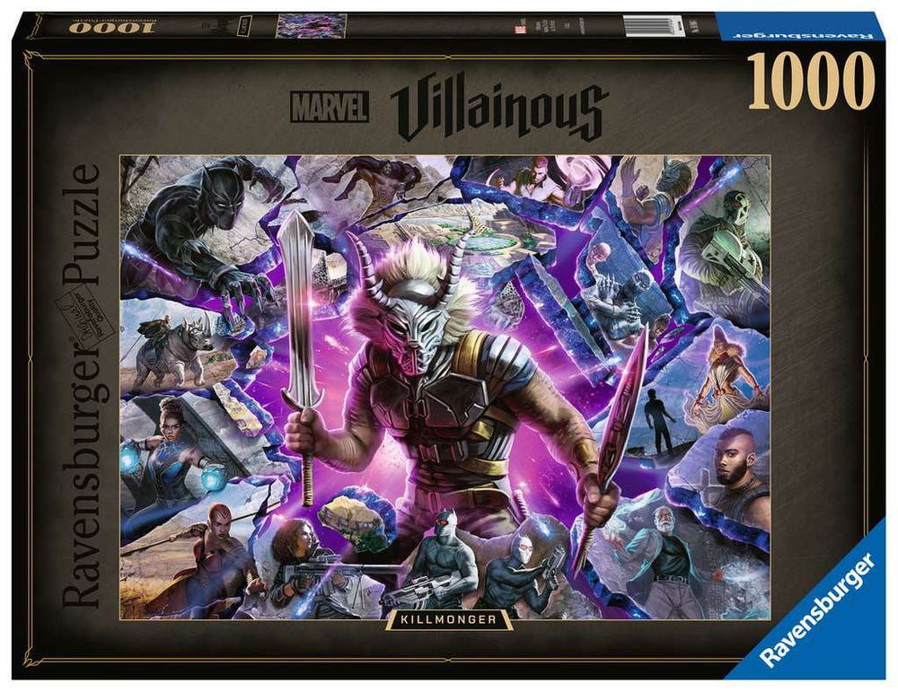 Ravensburger Puzzle Marvel/ Villainous: Killmonger