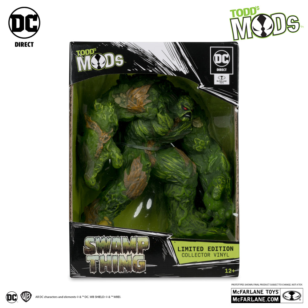 Swamp Thing Limited Edition Collector Vinyl (Todd’s Mods) 4.5in Scale Posed Figure