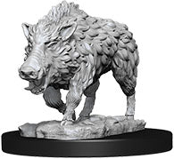 Pathfinder Deep Cuts W07 Wild Boar unpainted miniature