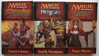 Magic The gathering Novels Masquerade Cycle Book 1-3