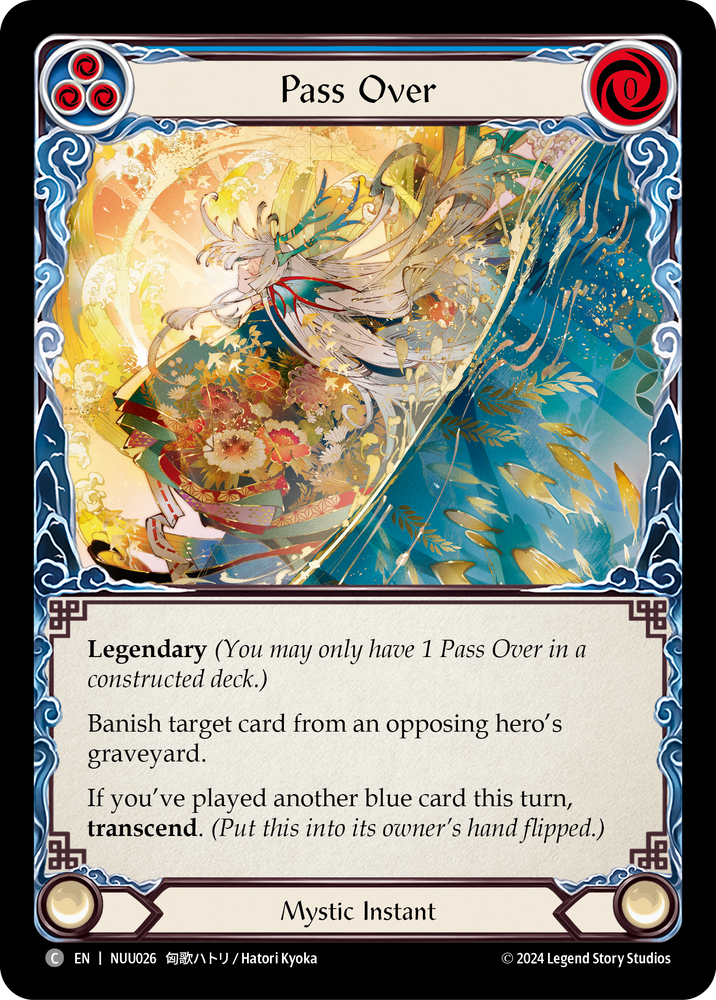 Pass Over [NUU026] (Part the Mistveil Nuu Blitz Deck)