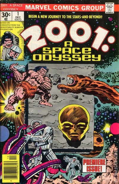 2001: A Space Odyssey #1, 3-7, 9 (Missing #2 and #8)