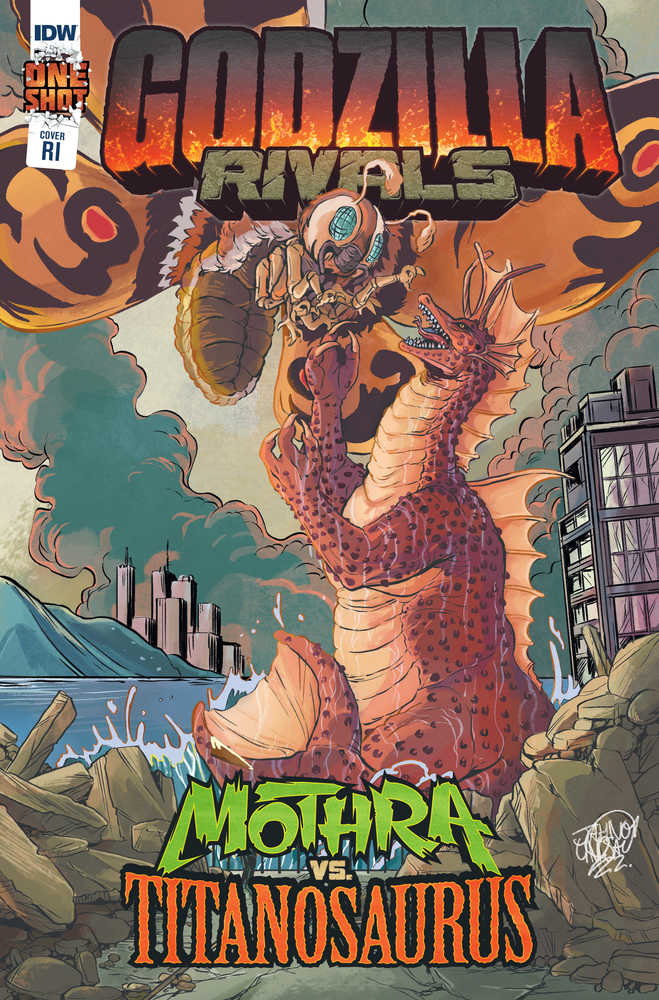 Godzilla Rivals Mothra vs Titanosaurus Cover C 10 Copy Variant Edition (M