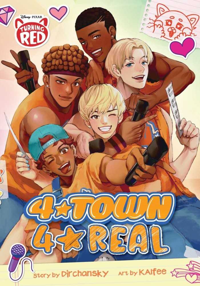 Disney & Pixars Turning Red 4 Town 4 Real Manga Graphic Novel