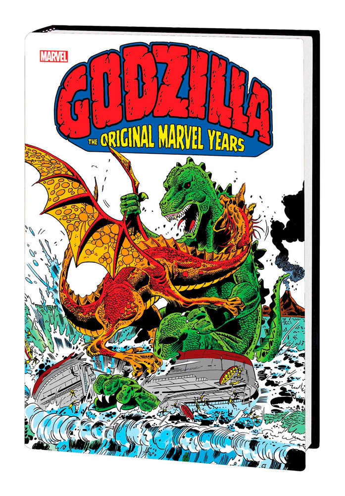 Godzilla: The Original Marvel Years Omnibus Herb Trimpe War Of The Giants Cover [Direct Market Only]