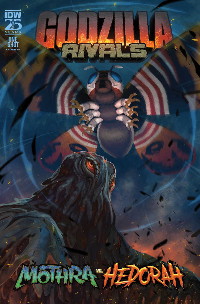 Godzilla Rivals: Mothra vs. Hedorah Variant Ri (10) (Pitre Durocher)