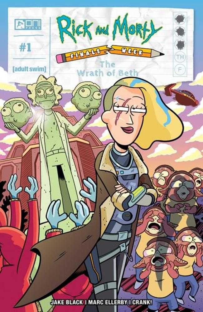 Rick And Morty Finals Week The Wrath Of Beth #1 Cover A Marc Ellerby