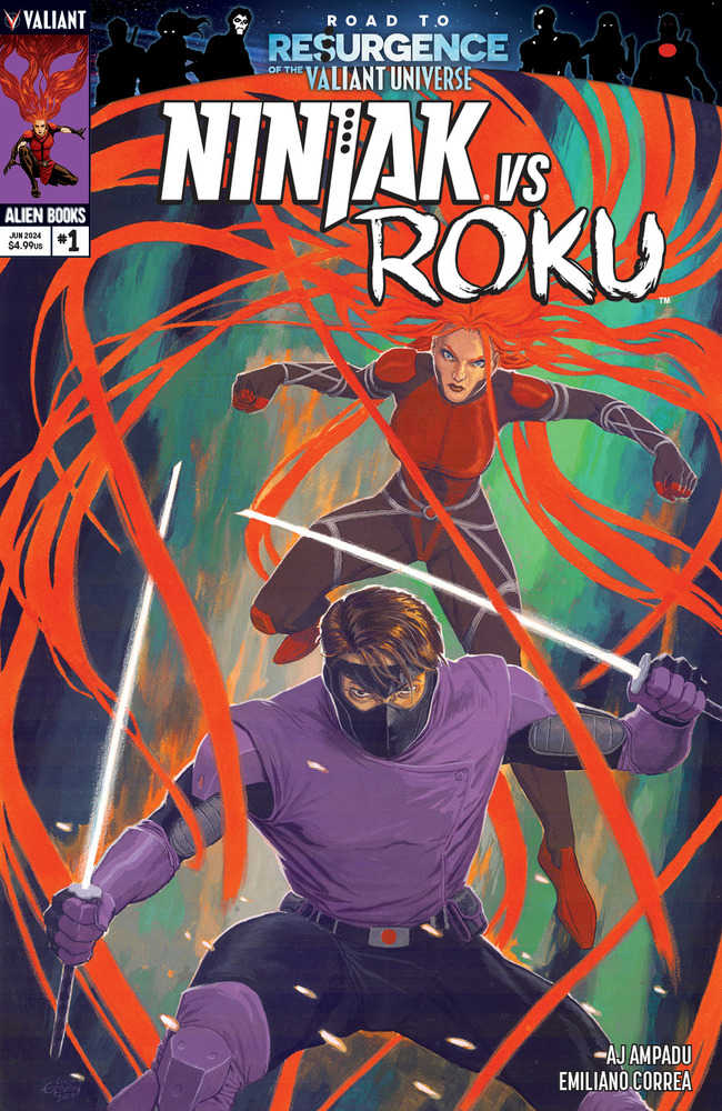 Ninjak vs Roku #1 (Of 4) Cover A Erbetta