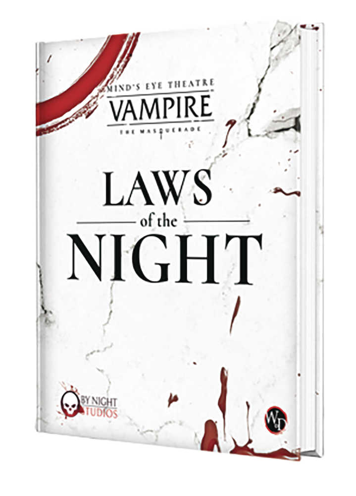 Vampire Masquerade Role Playing Game Laws Of The Night Deluxe Hardcover