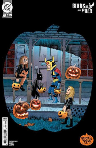 Birds Of Prey #14 Cover D Kelley Jones Trick Or Treat Card Stock Variant