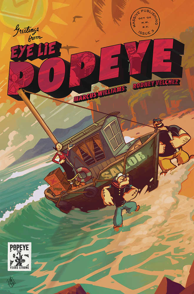 Eye Lie Popeye #3 (Of 5) Cover B Tomaselli