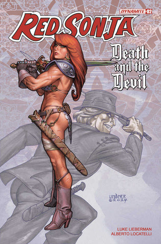 Red Sonja Death And The Devil #2 Cover A Linsner