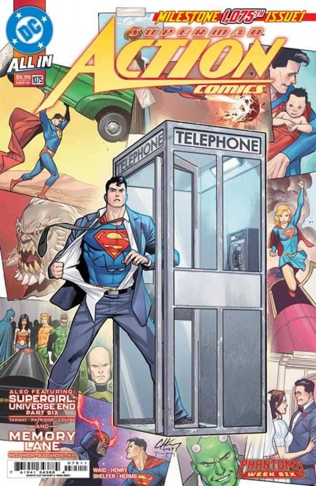 Action Comics #1075 Cover A Clayton Henry