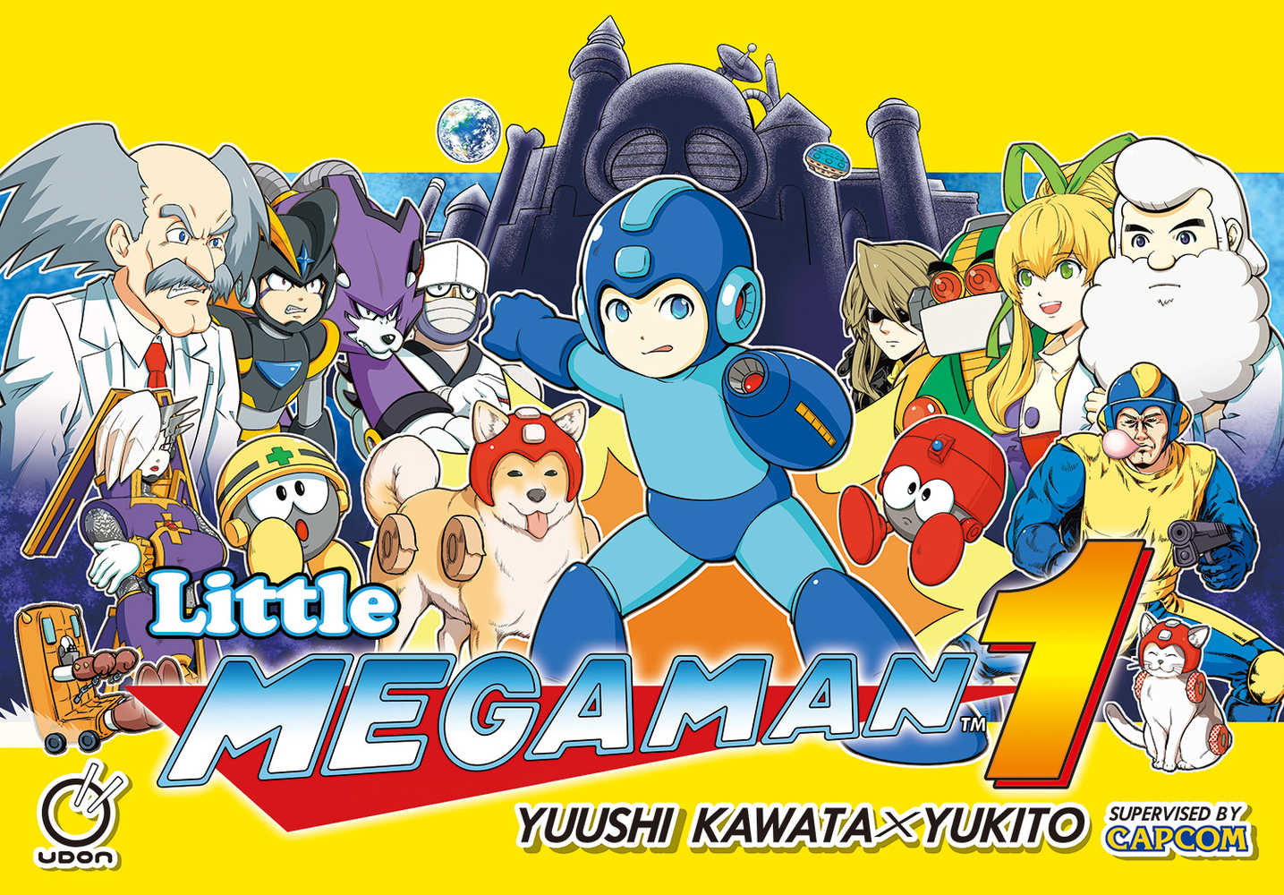 Little Mega Man Graphic Novel Volume 01 (Of 3)