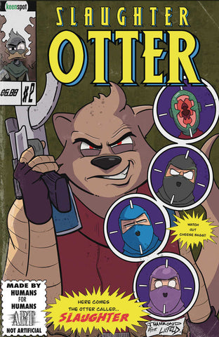 Slaughter Otter #2 Cover B J Hammond