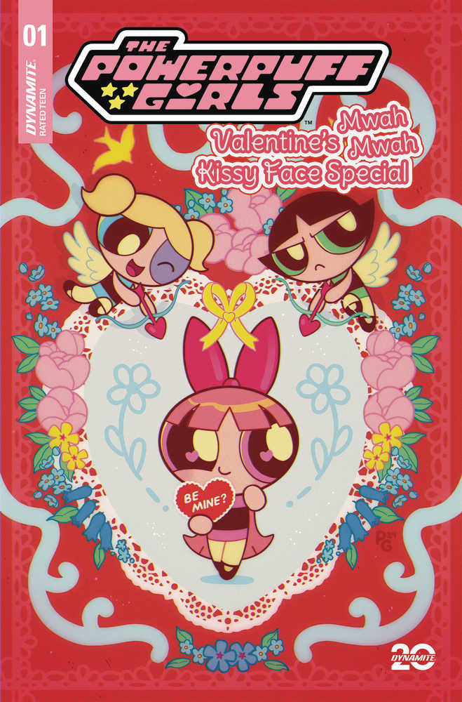 Powerpuff Girls Valentines Kissy Face Sp #1 Cover A Ganucheau