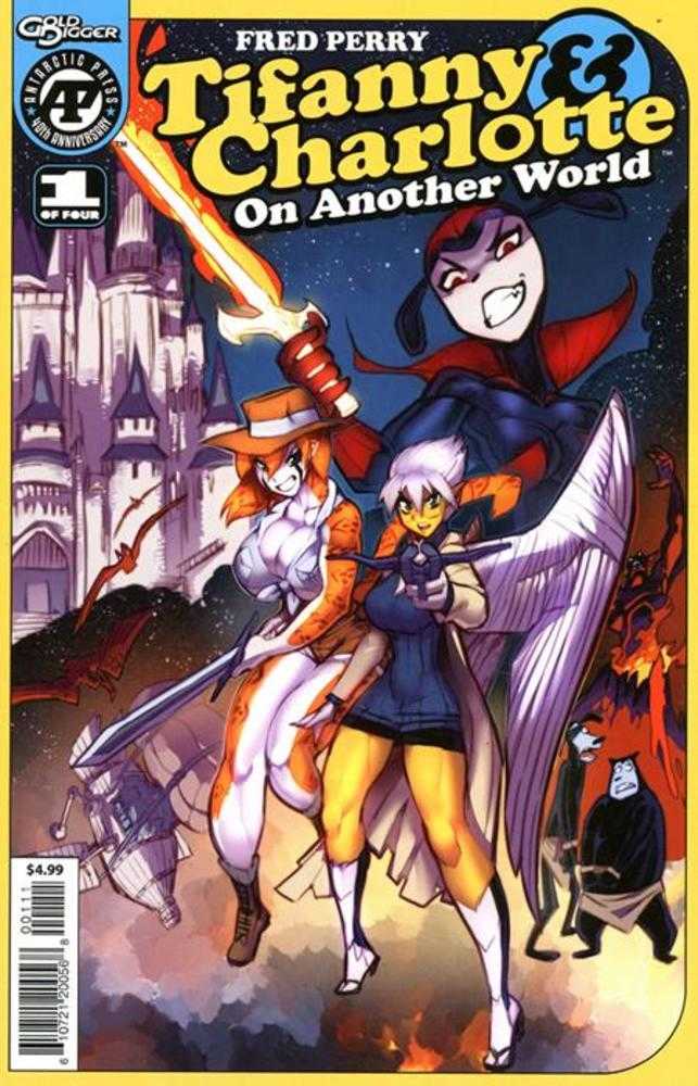 Tifanny & Charlotte On Another World #1 (Of 4) Cover A Fred Perry Previously Released Through Diamond