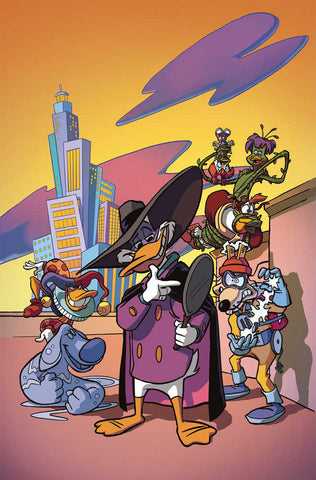Darkwing Duck #4 Cover F Tad Stones Metal Full Art Variant
