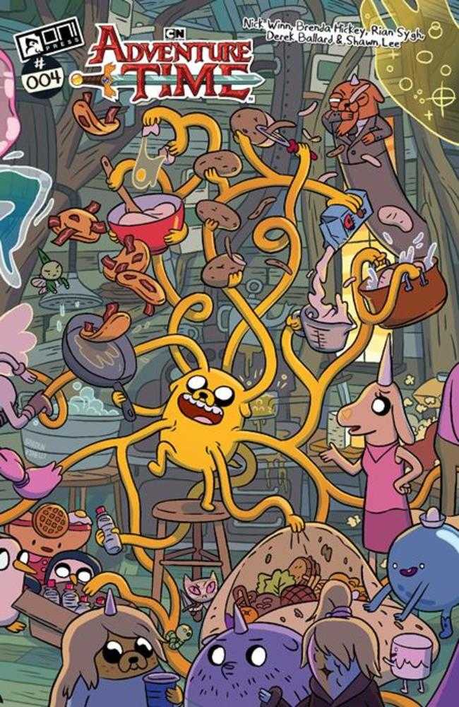 Adventure Time (2025) #4 Cover D 1 in 10 Shelli Paroline Braden Lamb Infinite Interlocking Variant