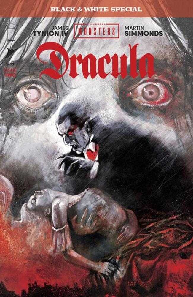 Universal Monsters Dracula Black & White Special #2 (Of 2) Cover A Martin Simmonds