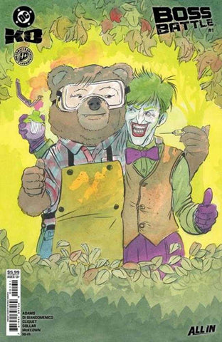 DC K.O. Boss Battle #1 (One Shot) Cover C Patrick Horvath Card Stock Variant