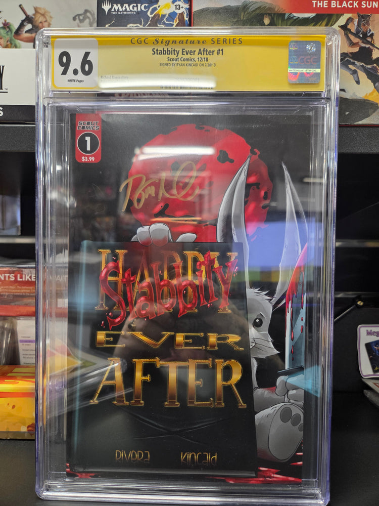 Stabbity Ever After #1 CGC 9.6 Signed by Ryan Kincaid on 07/20/2019