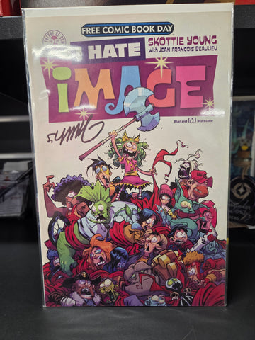 I Hate Image (Free Comic Book Day 2017) Skottie Young Signed