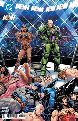 DC X Aew #2 (Of 2) Cover A Serg Acuna