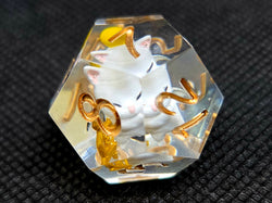 Final Fantasy Good King Moggle Mog XII Hand Painted 7-Die Set (+ Bonus d6)