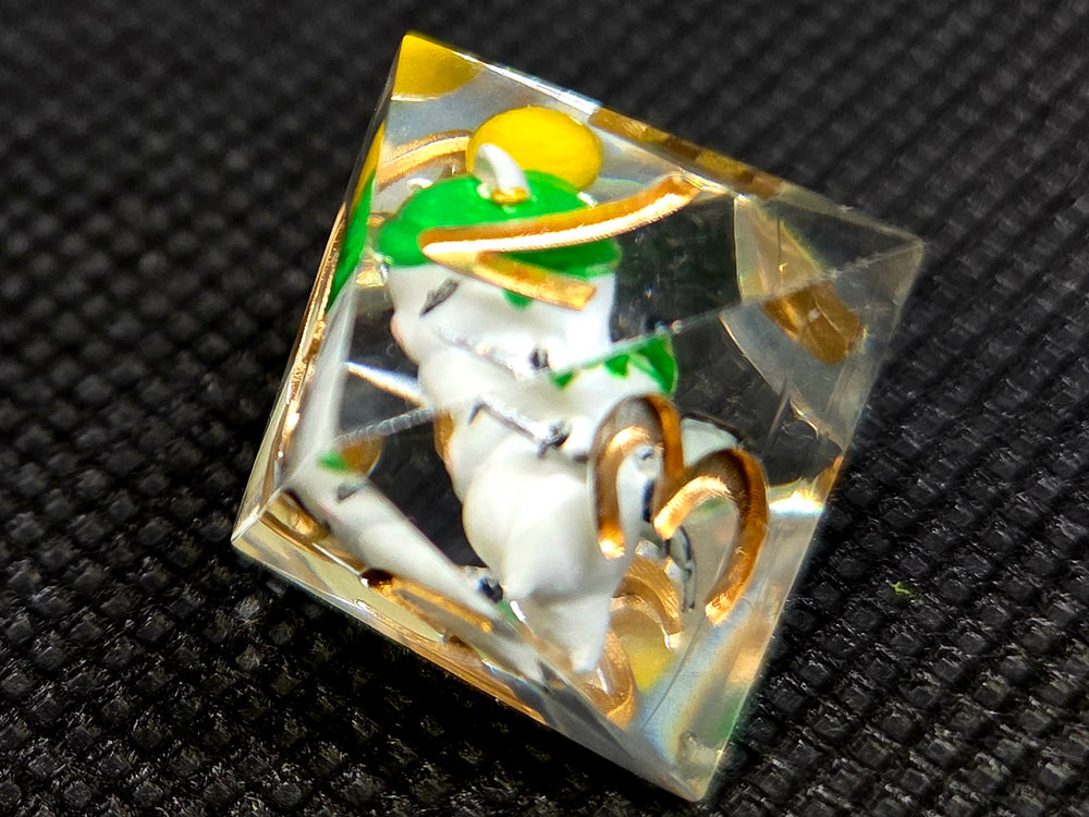 Final Fantasy Good King Moggle Mog XII Hand Painted 7-Die Set (+ Bonus d6)