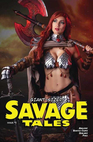 Giant Sized Savage Tales (One Shot) Cover C Ivy Cosplay Red Sonja Variant