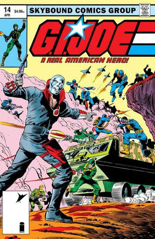 G.I. Joe A Real American Hero #14 Hama Files Edition Cover C Herb Trimpe & Steve Mitchell Foil Variant