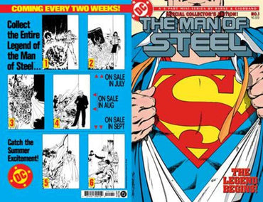 Man Of Steel #1 Facsimile Edition Cover C John Bryne Foil Variant