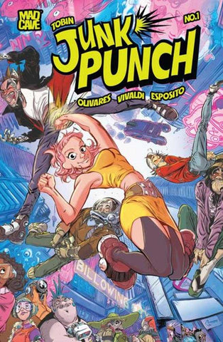 Junk Punch #1 (Of 5) Cover A Carlos Javier Olivares (Mature)