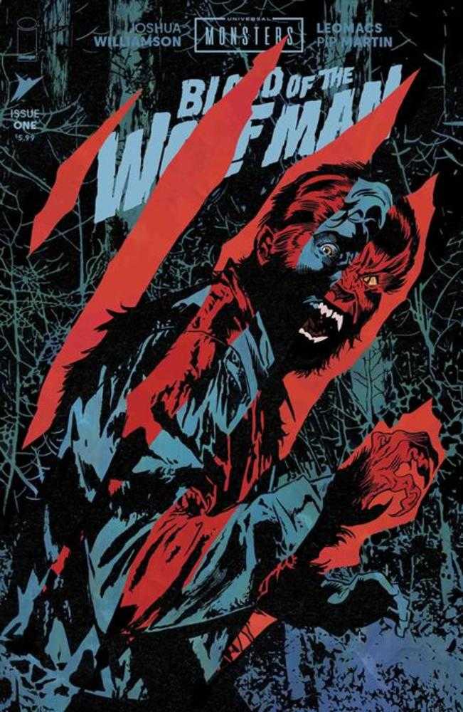 Universal Monsters Blood Of The Wolf Man #1 (Of 4) Cover I Michael Walsh Die Cut Foil Reveal Variant