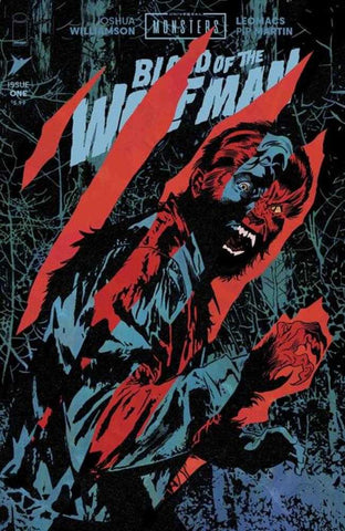 Universal Monsters Blood Of The Wolf Man #1 (Of 4) Cover I Michael Walsh Die Cut Foil Reveal Variant