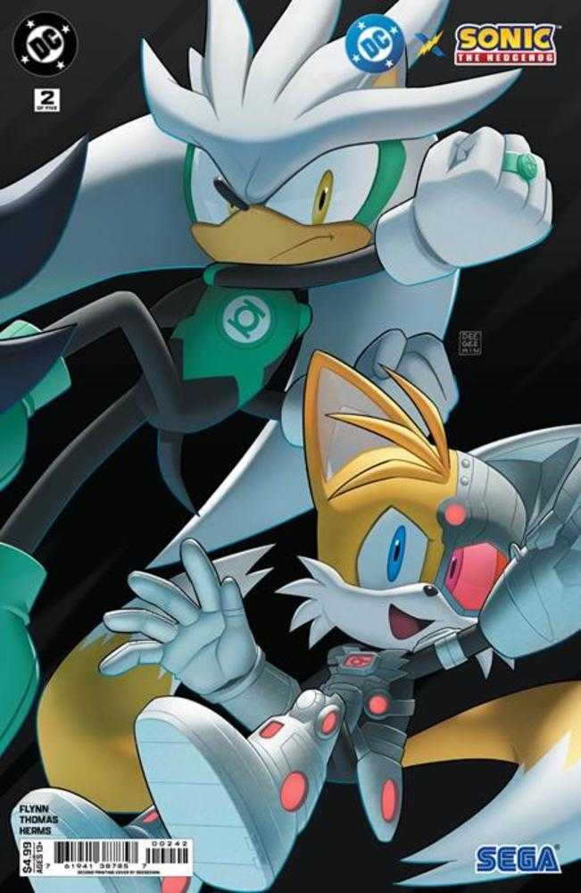 DC X Sonic The Hedgehog #2 (Of 5) 2nd Print Deegeemin Connecting
