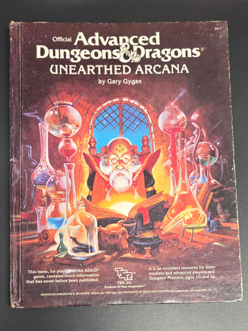 Official Advanced Dungeons & Dragons: Unearthed Arcana
