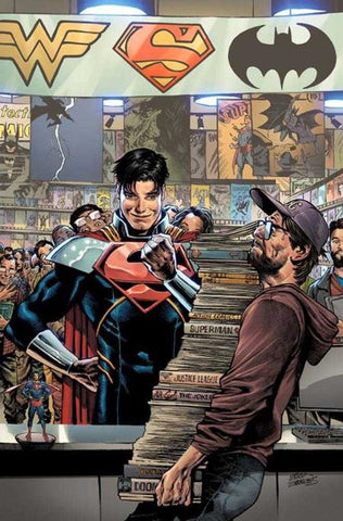 Superman #40 Cover D Eddy Barrows Card Stock Variant