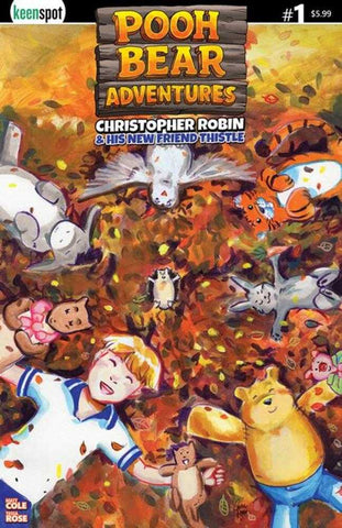 Pooh Bear Adventures Christopher Robin & His New Friend Thistle #1 (One Shot) Cover A Tessa Rose The Gangs All Here