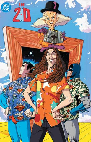 Batman Superman Weird Al Worlds Weirdest #1 (One Shot) Cover E Dan Schoening Foil Variant