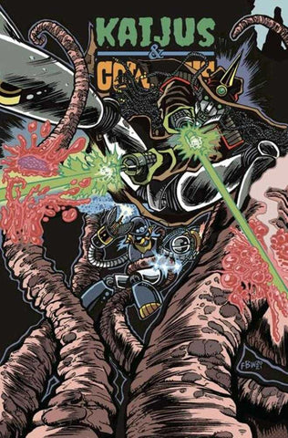 Kaijus & Cowboys #2 (Of 12) Cover A Frankie B Washington