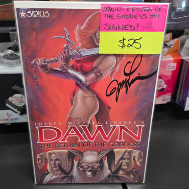 Dawn: The Return of The Goddess #1 SIGNED! (No Cert)