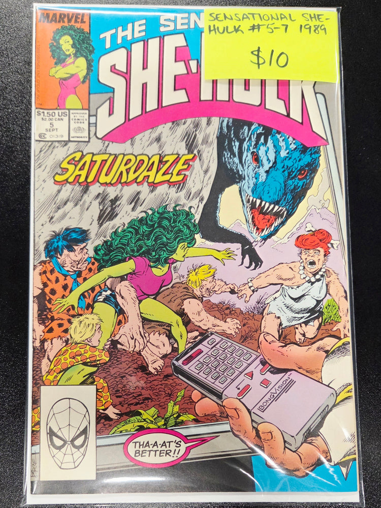 The Sensational She-Hulk #5-7 (1989)