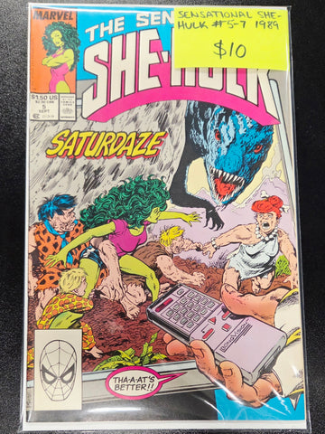 The Sensational She-Hulk #5-7 (1989)