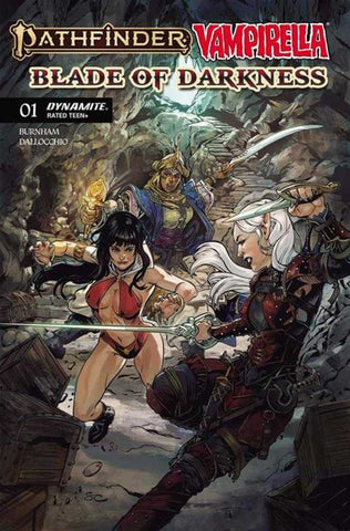 Pathfinder Vampirella Blade Of Darkness #1 Cover A Steven Cummings